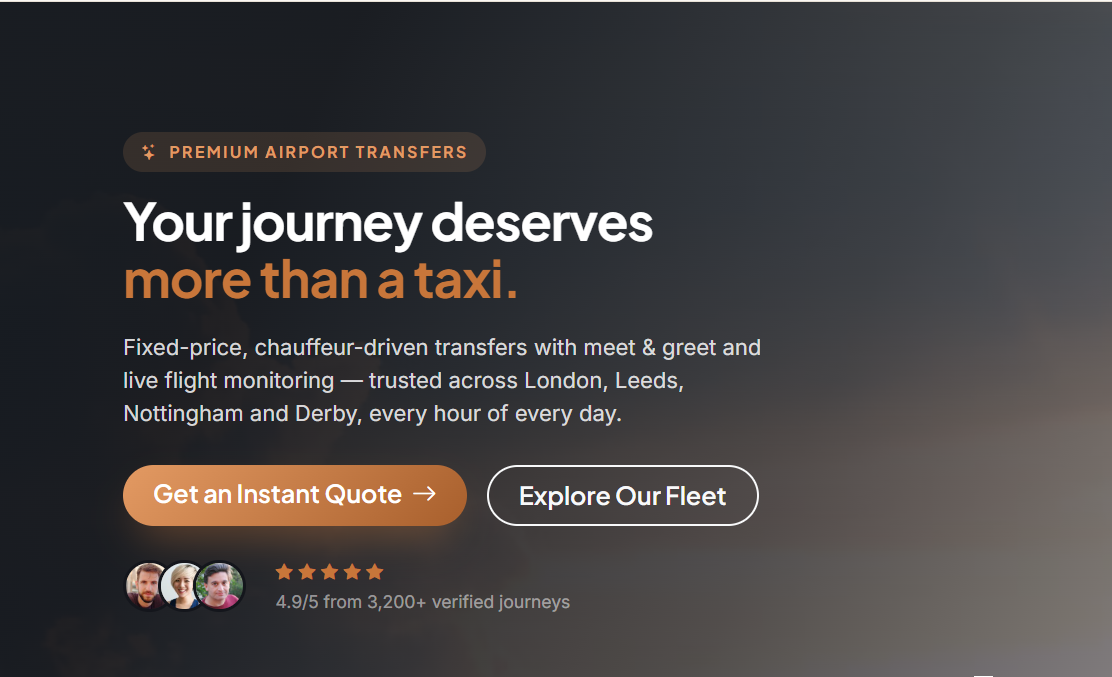 Airport24x7 website preview